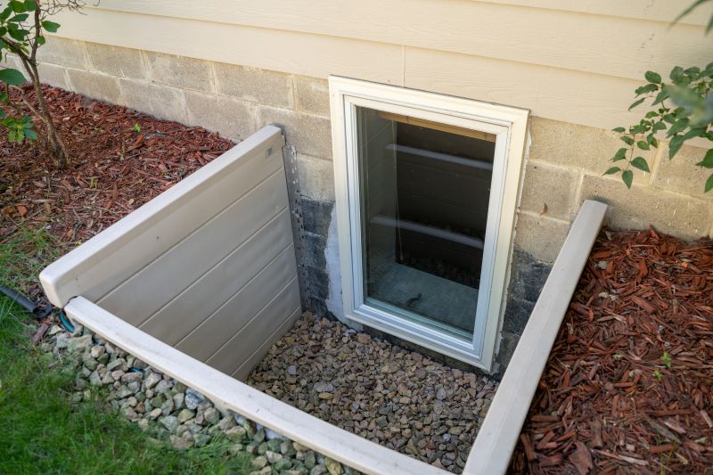Egress Window Installation detail